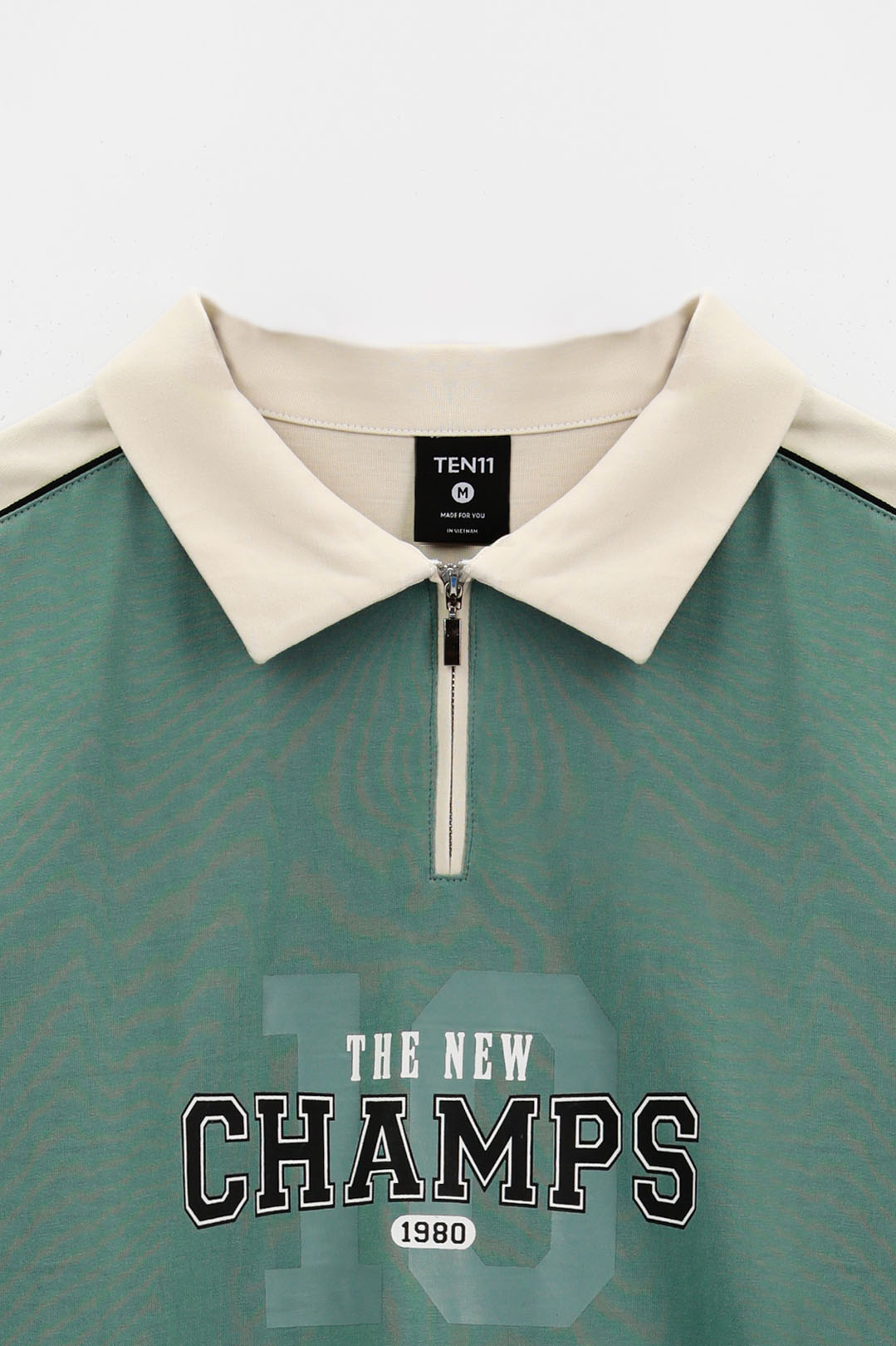 トップス CLANE POWER SHOULDER POLO TOPS セール】POWER SHOULDER POLO TOPS（Tシャツ/カットソー